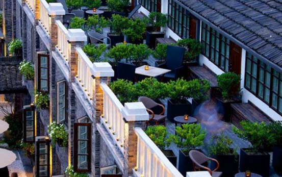 杭州湖邊村酒店空調機組噪聲治理